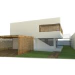 Design, 3d visualization and rendering of private structural wood-house - Villa C (Cagliari, Italy)